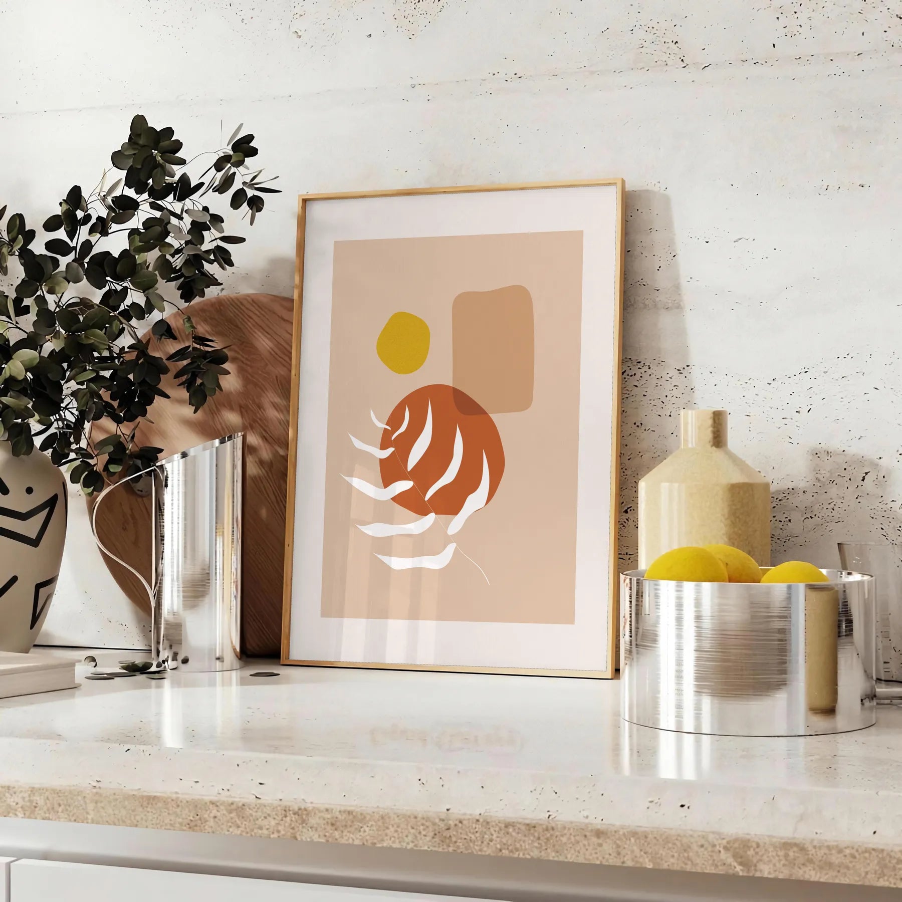 space Boho Art Wall Poster abstract bohemian unique piece perfect touch creativity style ideal gift lover decor needs